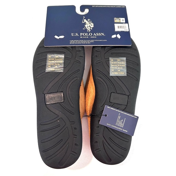 U.S. Polo Assn. Brown Slippers - Picture 5 of 5